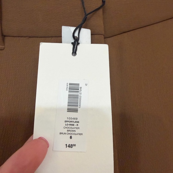 NWT Aritzia “The Effortless Pant”, Low Rise Size 6 - Picture 5 of 9
